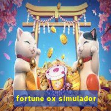 fortune ox simulador